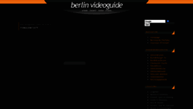 What Berlin-videoguide.de website looked like in 2020 (3 years ago)