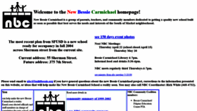 What Buildbessie.org website looked like in 2020 (3 years ago)