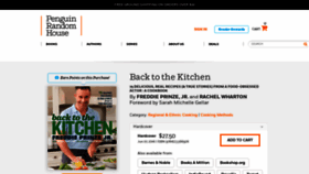 What Backtothekitchenbook.com website looked like in 2020 (3 years ago)