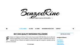 What Benzedrine.cx website looked like in 2020 (3 years ago)