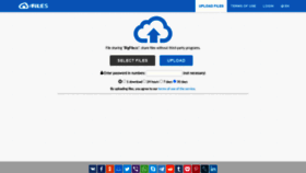 What Bigfile.cc website looked like in 2020 (3 years ago)