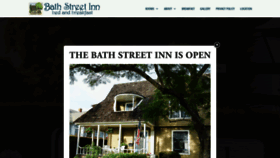 What Bathstreetinn.com website looked like in 2020 (3 years ago)