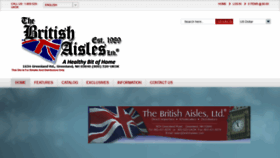 What Britishaisles.com website looked like in 2020 (3 years ago)