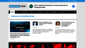 What Bradfordzone.co.uk website looked like in 2020 (3 years ago)