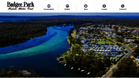 What Badgeepark.com.au website looked like in 2020 (3 years ago)