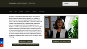 What Barbaraarrowsmithyoung.com website looked like in 2020 (3 years ago)