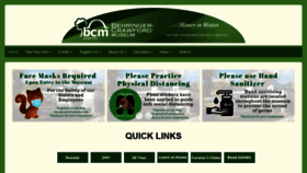 What Bcmuseum.org website looked like in 2020 (3 years ago)
