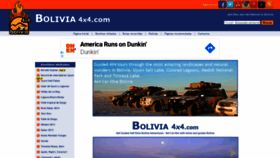What Bolivia4x4.com website looked like in 2020 (3 years ago)