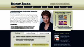 What Brendabence.com website looked like in 2020 (3 years ago)