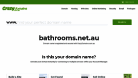 What Bathrooms.net.au website looked like in 2020 (3 years ago)