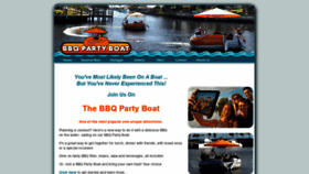 What Bbqpartyboats.com website looked like in 2020 (3 years ago)