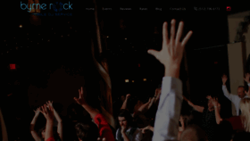 What Byrnerock.com website looked like in 2020 (3 years ago)