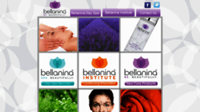 What Bellanina.com website looked like in 2020 (3 years ago)