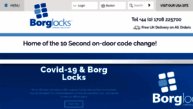 What Borglocks.com website looked like in 2020 (3 years ago)