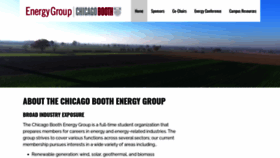 What Boothenergy.org website looked like in 2020 (3 years ago)