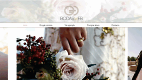 What Bodasweb.es website looked like in 2020 (3 years ago)