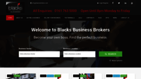 What Blacksbrokers.com website looked like in 2020 (3 years ago)