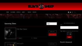 What Blacksheeprocks.com website looked like in 2020 (3 years ago)