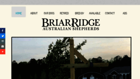 What Briarridgeaussies.com website looked like in 2020 (3 years ago)
