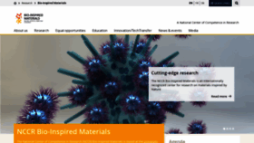 What Bioinspired-materials.ch website looked like in 2020 (3 years ago)