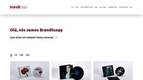 What Branditcopy.com website looked like in 2020 (3 years ago)