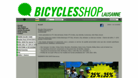 What Bicyclesshop.ch website looked like in 2020 (3 years ago)