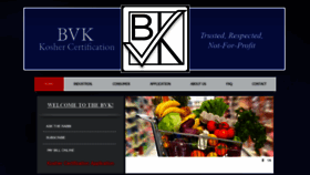 What Bvkkosher.com website looked like in 2020 (3 years ago)