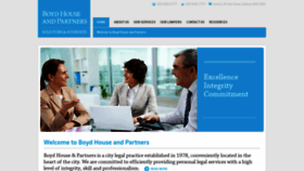What Boydhousesolicitorslawyersattorneys.com.au website looked like in 2020 (3 years ago)