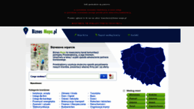 What Biznes-mapa.pl website looked like in 2020 (3 years ago)