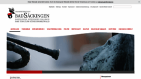 What Bad-saeckingen.de website looked like in 2020 (4 years ago)