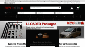 What Bosscoauto.com.au website looked like in 2020 (3 years ago)