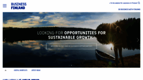 What Businessfinland.com website looked like in 2020 (3 years ago)