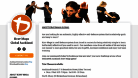 What Booking.krav-maga-auckland.co.nz website looked like in 2020 (3 years ago)