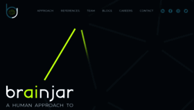 What Brainjar.ai website looked like in 2020 (3 years ago)