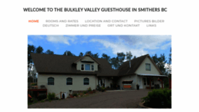 What Bulkleyvalleyguesthouse.ca website looked like in 2020 (3 years ago)