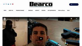 What Bearcotraining.com website looked like in 2020 (3 years ago)