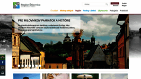 What Banskastiavnica.travel website looked like in 2020 (3 years ago)