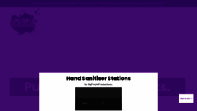 What Bigpurple-productions.com website looked like in 2020 (3 years ago)