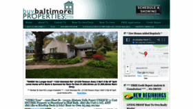 What Buybaltimoreproperties.com website looked like in 2020 (3 years ago)