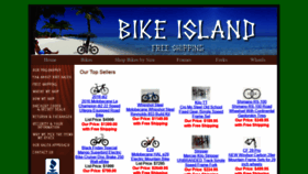 What Bikeisland.com website looked like in 2020 (3 years ago)
