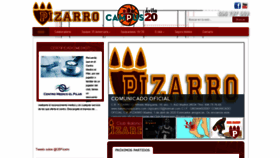 What Baloncestopizarro.com website looked like in 2020 (4 years ago)