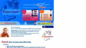 What Buydrysol.com website looked like in 2020 (3 years ago)