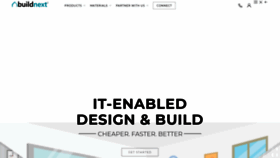 What Buildnext.in website looked like in 2020 (3 years ago)