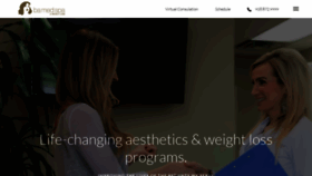 What Baweightspa.com website looked like in 2020 (3 years ago)