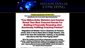 What Buildyourcoachingpractice.com website looked like in 2020 (5 years ago)