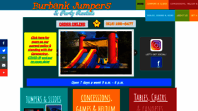 What Burbankjumpers.com website looked like in 2020 (3 years ago)