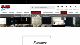 What Bigsandysuperstore.com website looked like in 2020 (3 years ago)