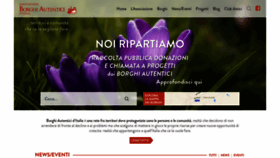 What Borghiautenticiditalia.it website looked like in 2020 (3 years ago)