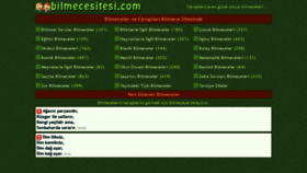 What Bilmecesitesi.com website looked like in 2020 (3 years ago)