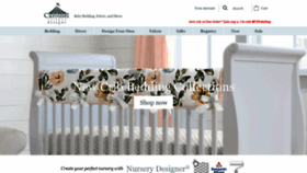 What Babybedding.com website looked like in 2020 (3 years ago)